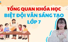 Khóa học video Tập Làm Văn lớp 7 (Biệt đội văn sĩ 7)