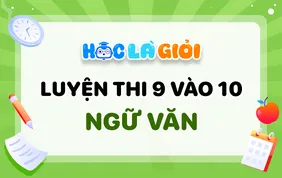Khóa luyện thi chuyển cấp 9 vào 10 môn Ngữ Văn