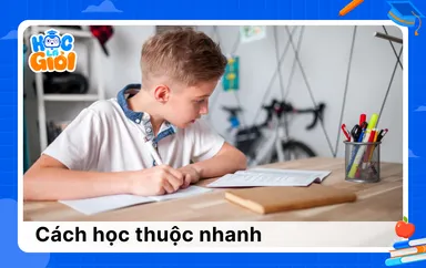 Tổng hợp các cách học thuộc nhanh và hiệu quả