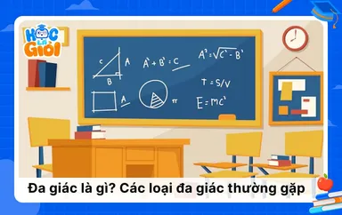 Đa giác là gì? Những loại đa giác thường gặp