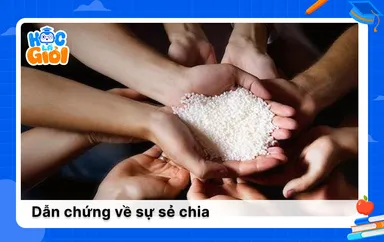 10+ dẫn chứng về sự sẻ chia trong nghị luận xã hội