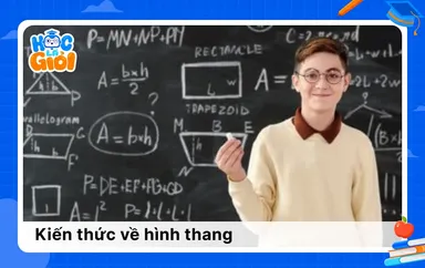 Khám phá kiến thức về hình thang lớp 8