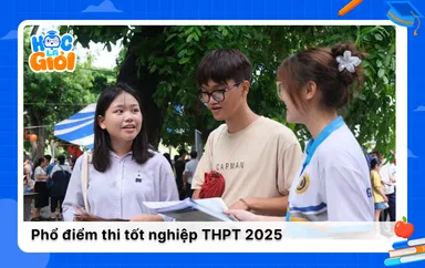 Cập nhật phổ điểm thi tốt nghiệp THPT 2025 mới nhất