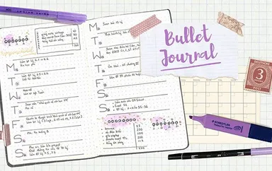 Soạn văn 10 thú vị hơn bằng cách sử dụng Bullet Journal