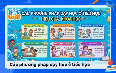 Các phương pháp dạy học ở tiểu học hiệu quả, khoa học