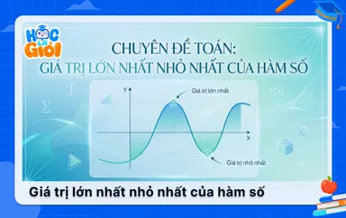 Chuyên đề Toán: Giá trị lớn nhất nhỏ nhất của hàm số