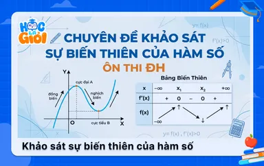 Chuyên đề khảo sát sự biến thiên của hàm số ôn thi ĐH