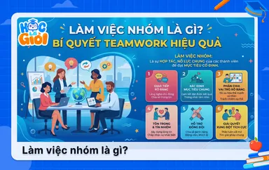 Làm việc nhóm là gì? Bí quyết teamwork hiệu quả