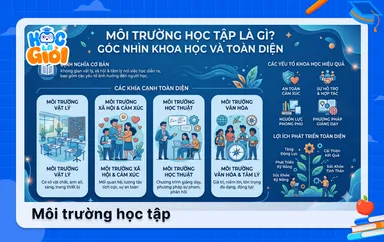 Môi trường học tập là gì? Góc nhìn khoa học và toàn diện