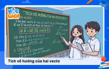 Từ A đến Z về tích vô hướng của hai vectơ lớp 10