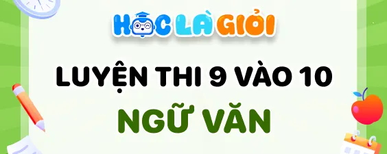 Khóa luyện thi chuyển cấp 9 vào 10 môn Ngữ Văn