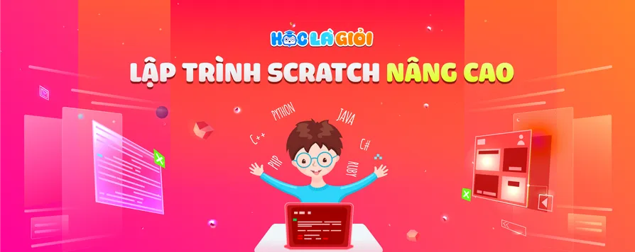 Khóa Lập Trình Scratch chuyên sâu và ứng dụng AI - Level II