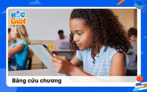 Cách học bảng cửu chương nhân, chia nhanh chóng và hiệu quả