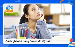 Cách ghi nhớ bảng đơn vị đo độ dài nhanh và hiệu quả