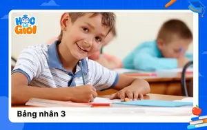 Học thuộc bảng nhân 3 chỉ trong vài phút