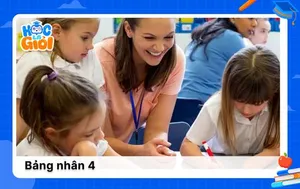 Bí quyết ghi nhớ bảng nhân 4 qua các bài tập thú vị