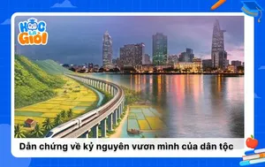 Những dẫn chứng về kỷ nguyên vươn mình của dân tộc tiêu biểu