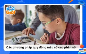 Các phương pháp quy đồng mẫu số các phân số