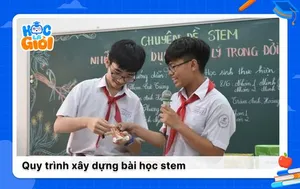 Quy trình xây dựng bài học STEM hiệu quả tại trường học