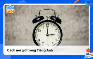 Cách nói giờ trong Tiếng Anh dễ hiểu kèm ví dụ và bài tập thực hành