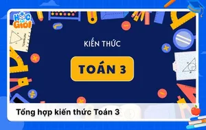 Tổng hợp kiến thức Toán 3 quan trọng