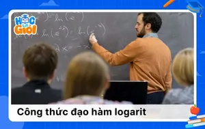 Chinh phục các công thức đạo hàm logarit