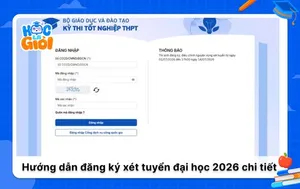 Đăng ký xét tuyển đại học 2026: Hướng dẫn từng bước 