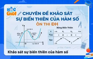 Chuyên đề khảo sát sự biến thiên của hàm số ôn thi ĐH