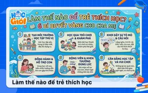 Làm thế nào để trẻ thích học? 6 bí quyết vàng cho cha mẹ 
