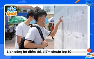 Lịch công bố điểm thi, điểm chuẩn lớp 10 năm 2026 của 34 tỉnh