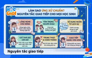 Nguyên tắc giao tiếp và ứng xử chuẩn cho mọi học sinh