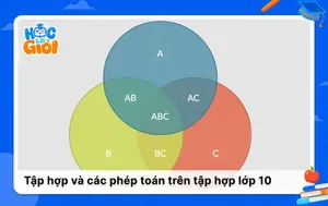 Tập hợp và các phép toán trên tập hợp lớp 10