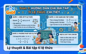 Toán 7(KNTT): Hướng dẫn giải bài tập tỉ lệ thức chi tiết