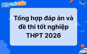 Tổng hợp đáp án, đề thi tốt nghiệp THPT 2026